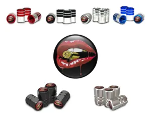 Valve Stem Caps for Cars Stainless Steel